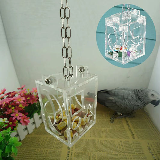 ForageFun Hanging Feeder – The Ultimate Treat Toy for Curious Birds